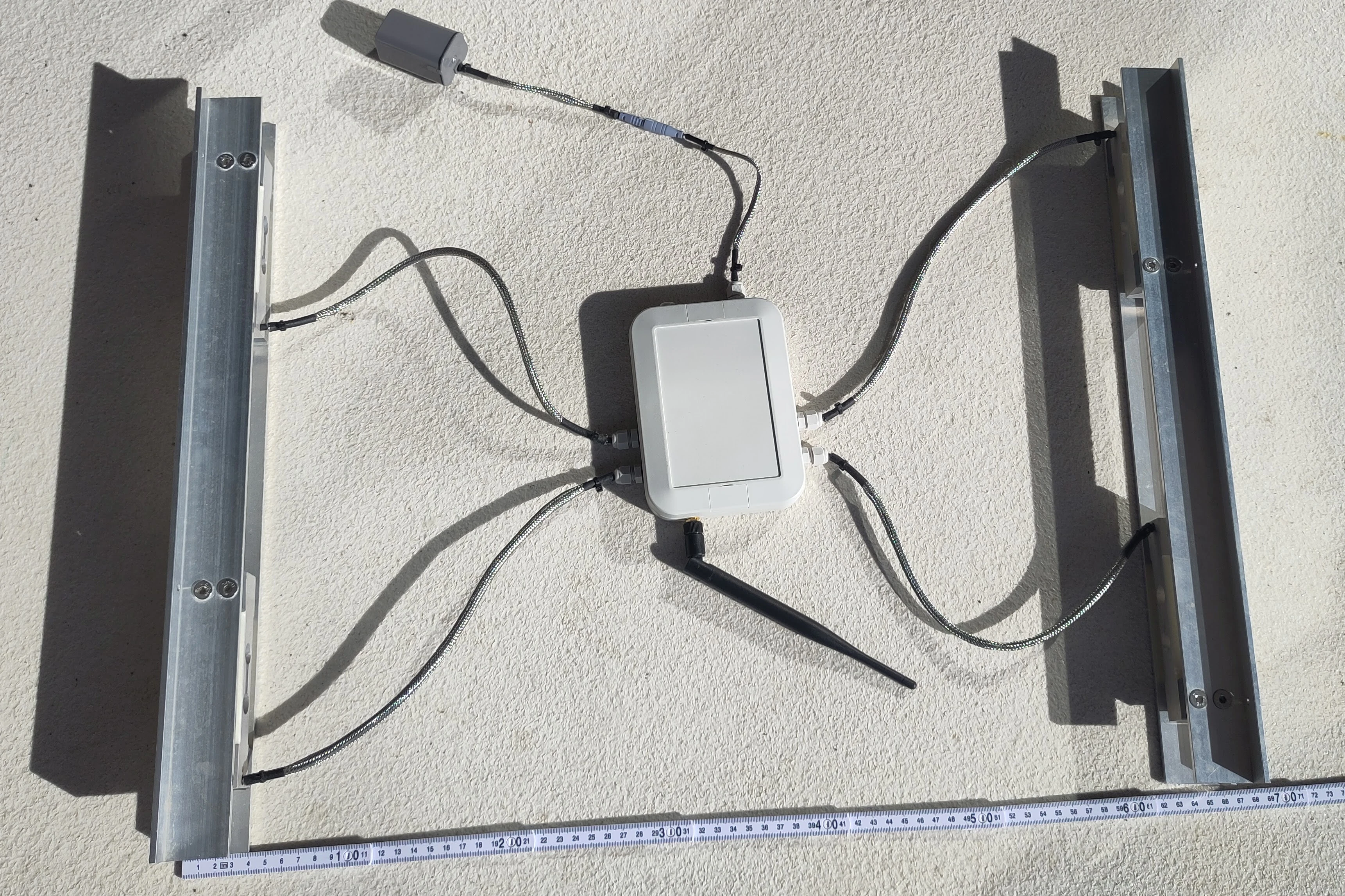 Maximale breite der Waage